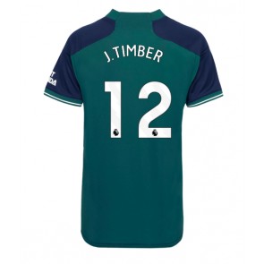 Arsenal Jurrien Timber #12 Tredje Tröja Kvinnor 2023-24 Kortärmad